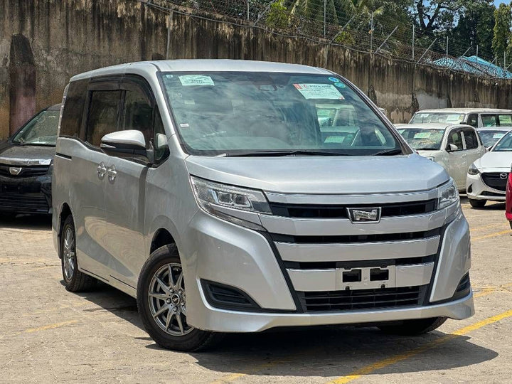 2019 Toyota Noah in silver, photo 1 of 13, for sale in Kenya (Ref T19-72110)
