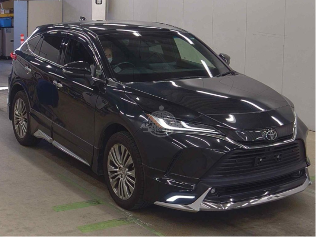 2021 Toyota Harrier in black, photo 1 of 4, for sale in Kenya (Ref T21-36844)