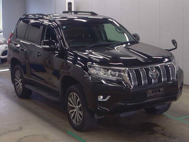 2019 Toyota Prado in black, photo 1 of 4, for sale in Kenya (Ref T19-01963)