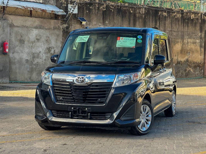 2019 Toyota Roomy in black, photo 1 of 13, for sale in Kenya (Ref T19-92744)