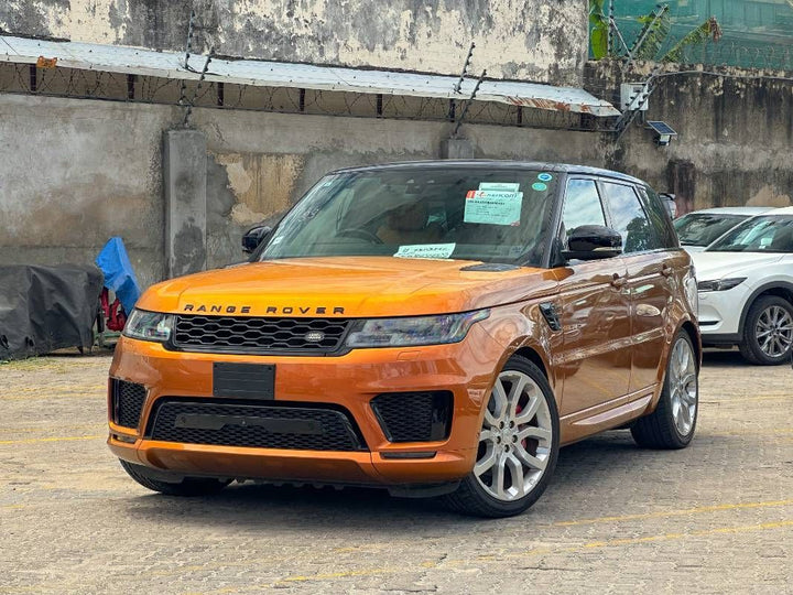 2019 Land Rover Range Rover in orange, photo 1 of 12, for sale in Kenya (Ref L19-69409)