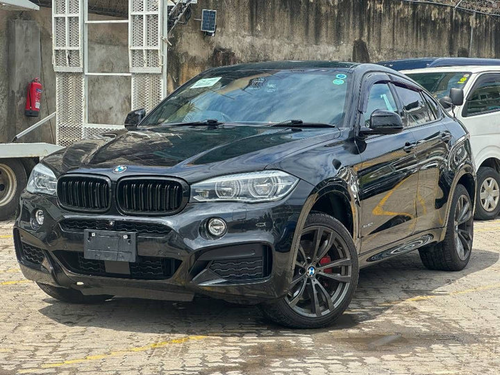 2020 BMW X6 in black, photo 1 of 12, for sale in Kenya (Ref B20-72532)