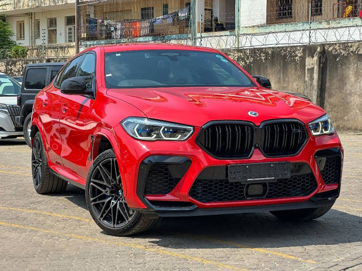 2020 BMW X6 in red, photo 1 of 12, for sale in Kenya (Ref B20-31258)