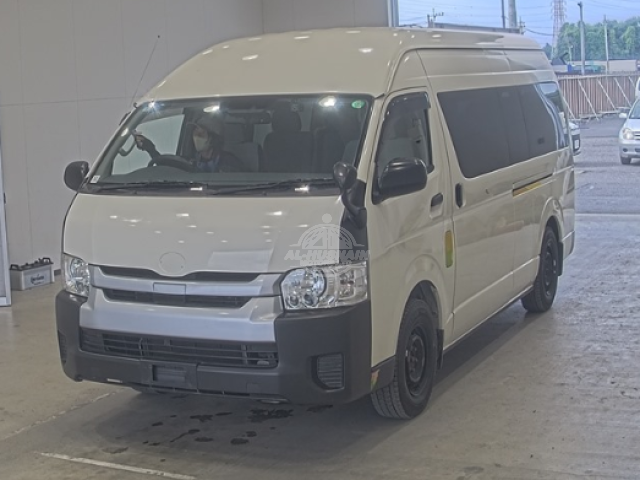 2019 Toyota Hiace in white, photo 1 of 4, for sale in Kenya (Ref T19-10047)