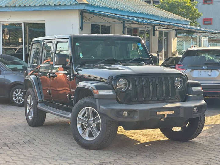 2019 Jeep Wrangler in black, photo 1 of 11, for sale in Kenya (Ref J19-62721)