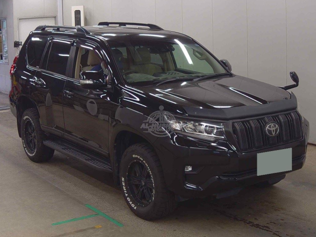 2019 Toyota Prado in black, photo 1 of 3, for sale in Kenya (Ref T19-39655)