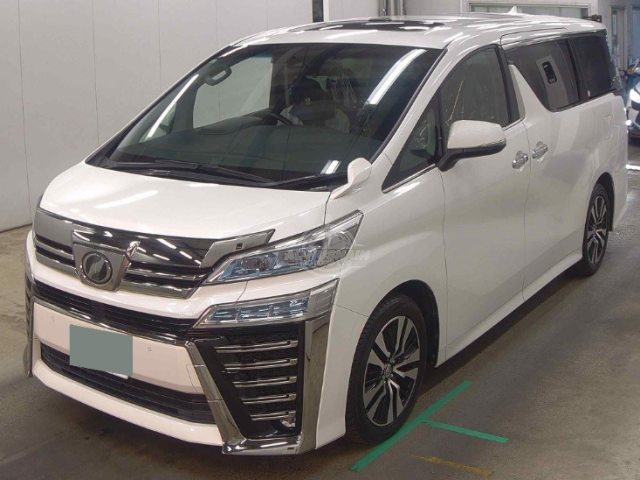 2019 Toyota Vellfire in pearl, photo 1 of 4, for sale in Kenya (Ref T19-93170)