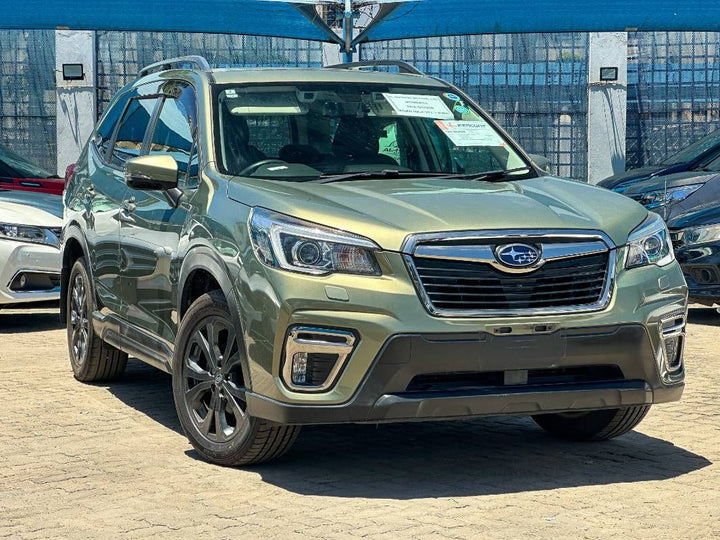 2020 Subaru Forester in green, photo 1 of 11, for sale in Kenya (Ref S20-32916)