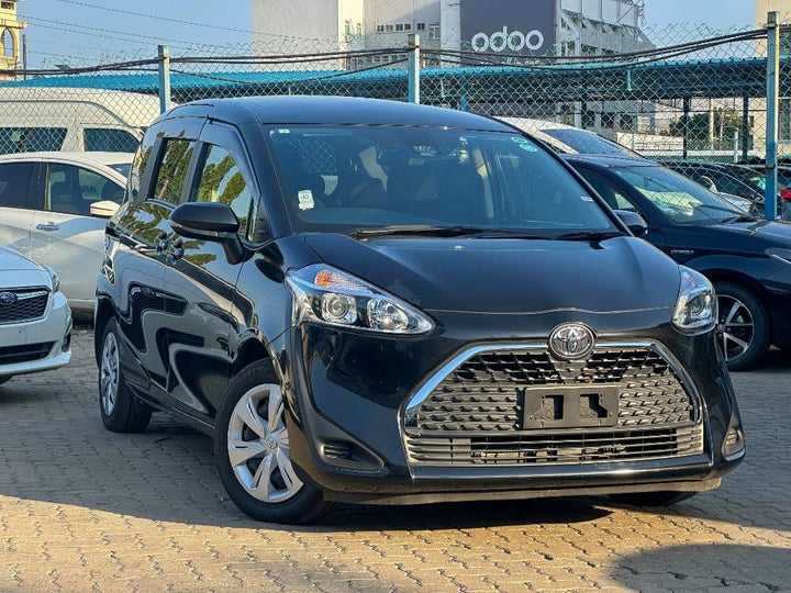 2019 Toyota Sienta in black, photo 1 of 13, for sale in Kenya (Ref T19-05617)