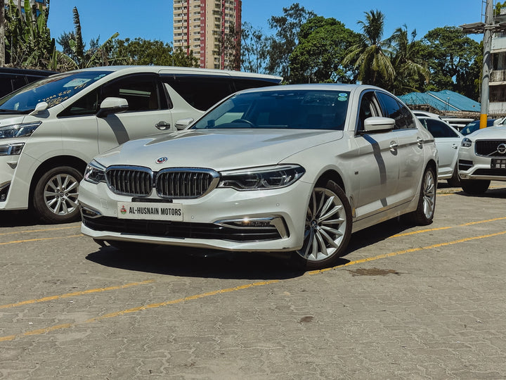 2018 BMW 540I in pearl, photo 1 of 12, for sale in Kenya (Ref B18-69705)