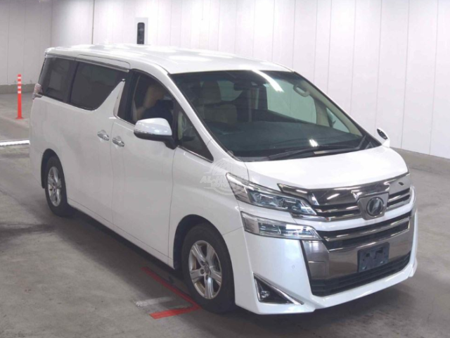 2019 Toyota Vellfire in pearl, photo 1 of 3, for sale in Kenya (Ref T19-62074)