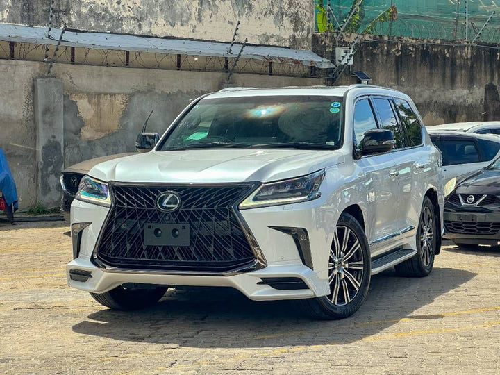 2020 Lexus LX570 in pearl, photo 1 of 13, for sale in Kenya (Ref L20-37589)