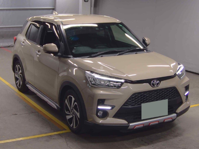 2019 Toyota Raize in beige, photo 1 of 4, for sale in Kenya (Ref T19-00176)