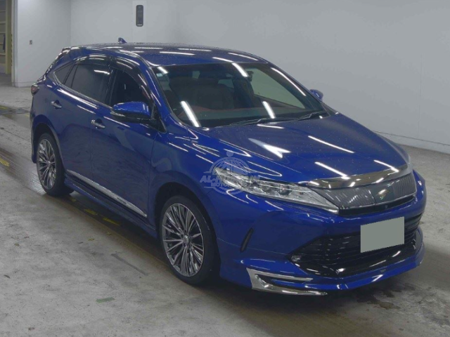 2020 Toyota Harrier in blue, photo 1 of 3, for sale in Kenya (Ref T20-90746)