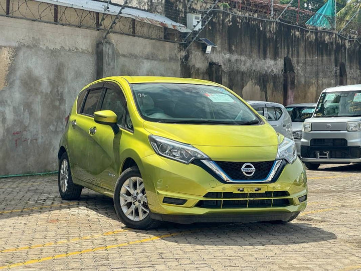 2020 Nissan Note in green, photo 1 of 12, for sale in Kenya (Ref N20-02696)
