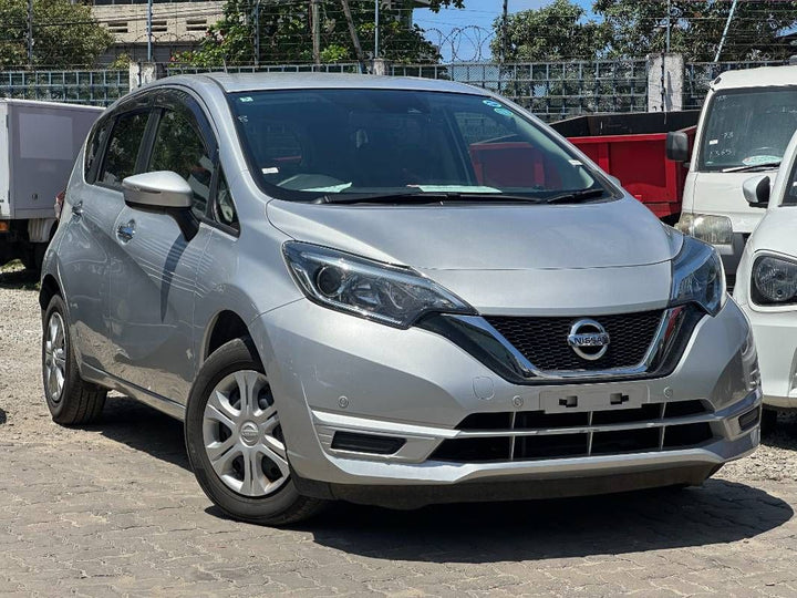 2020 Nissan Note in silver, photo 1 of 12, for sale in Kenya (Ref N20-43613)