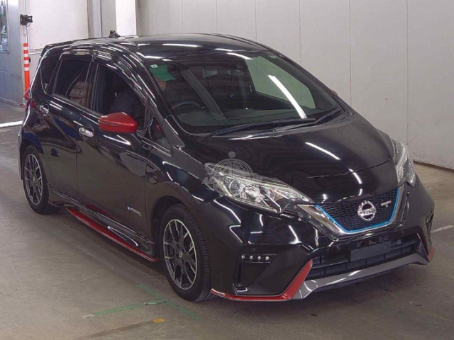 2019 Nissan Note in black, photo 1 of 4, for sale in Kenya (Ref N19-58314)