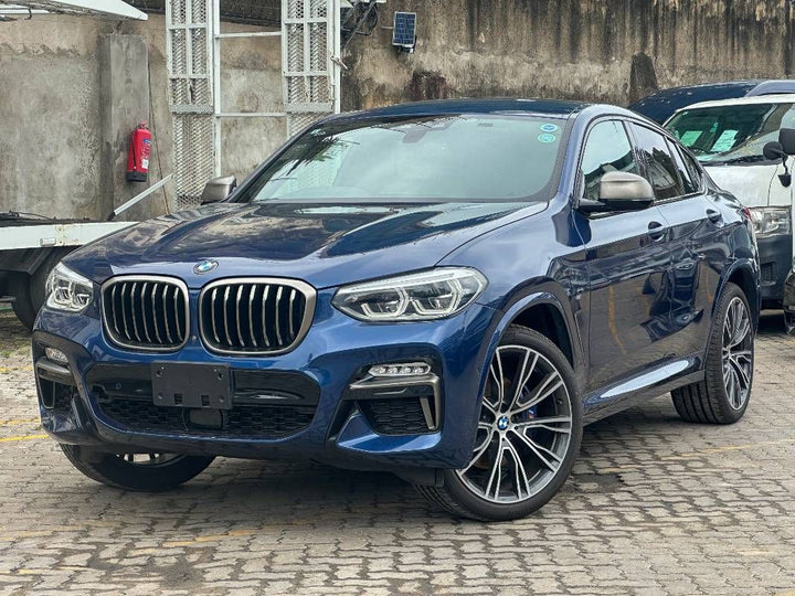 2019 BMW X4 in blue, photo 1 of 12, for sale in Kenya (Ref B19-18549)