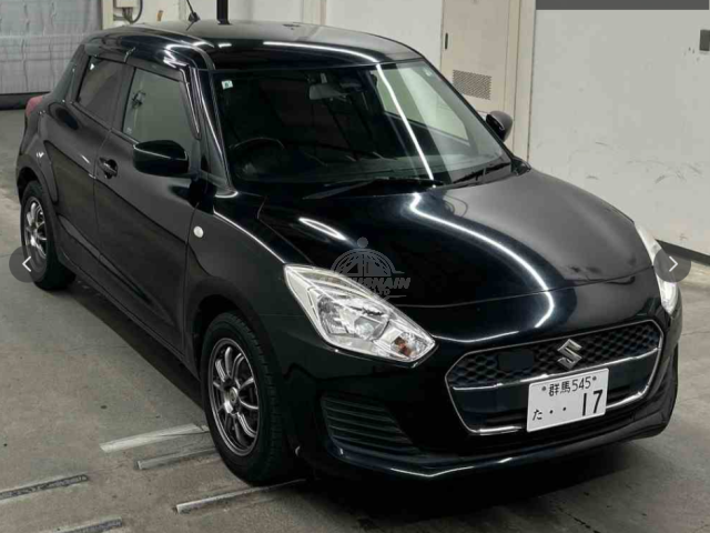 2019 Suzuki Swift in black, photo 1 of 4, for sale in Kenya (Ref S19-36248)