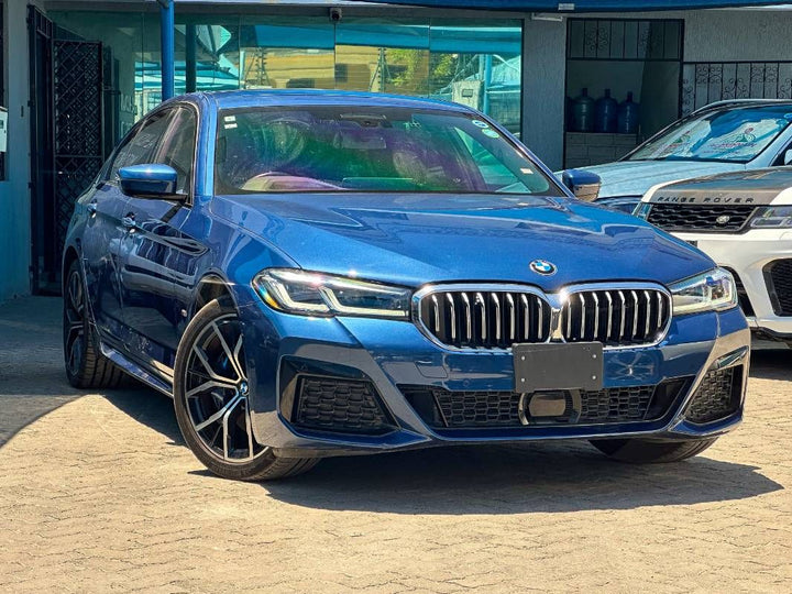 2021 BMW 530I in blue, photo 1 of 11, for sale in Kenya (Ref B21-14244)