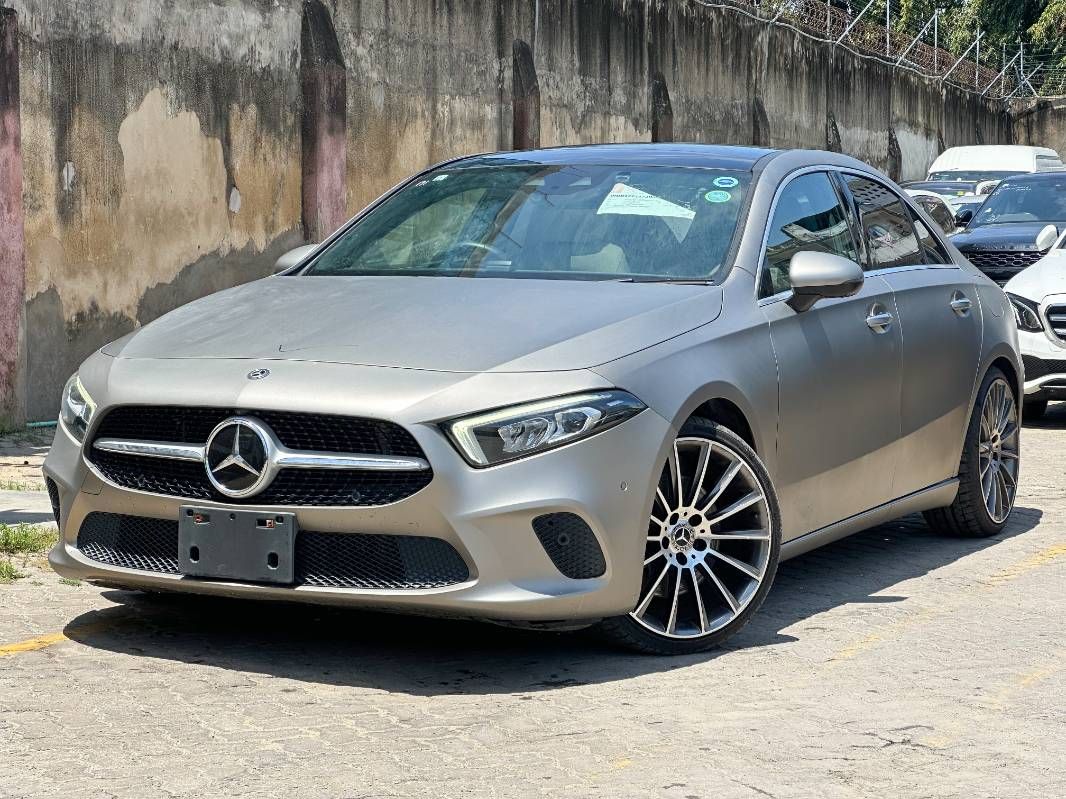 2019 Mercedes-Benz A250 in grey, photo 1 of 12, for sale in Kenya (Ref M19-14481)