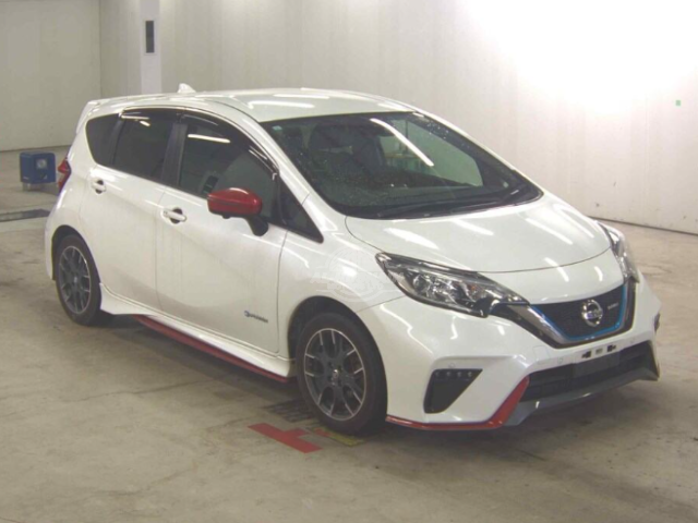 2019 Nissan Note in pearl, photo 1 of 3, for sale in Kenya (Ref N19-44914)
