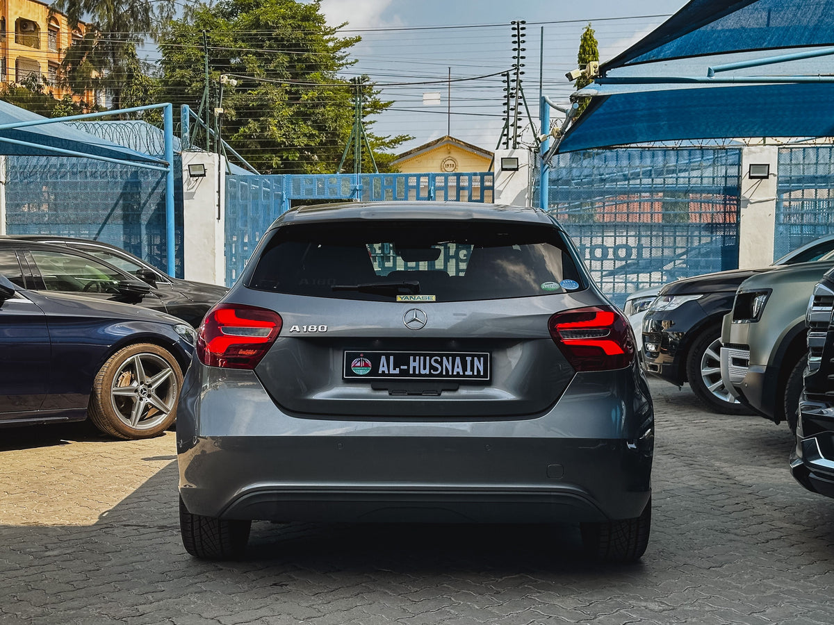 2018 Mercedes-Benz A180 in grey, photo 2 of 12, for sale in Kenya (Ref M18-61182)