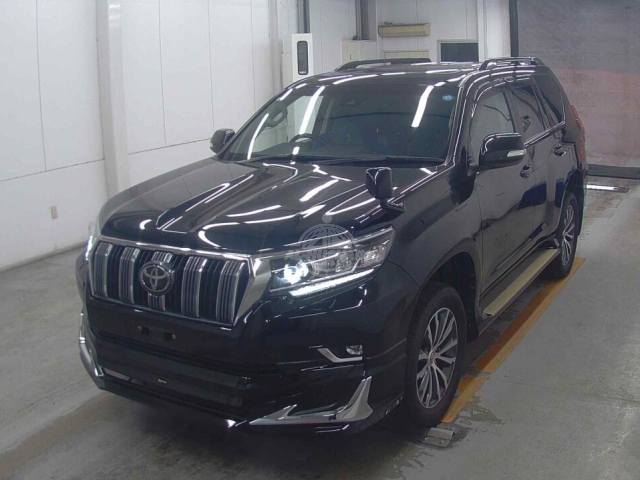 2020 Toyota Prado in black, photo 1 of 4, for sale in Kenya (Ref T20-56252)