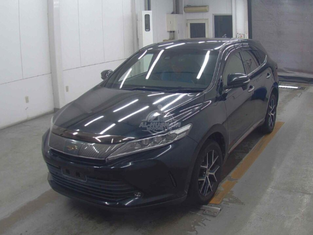 2019 Toyota Harrier in black, photo 1 of 4, for sale in Kenya (Ref T19-81697)