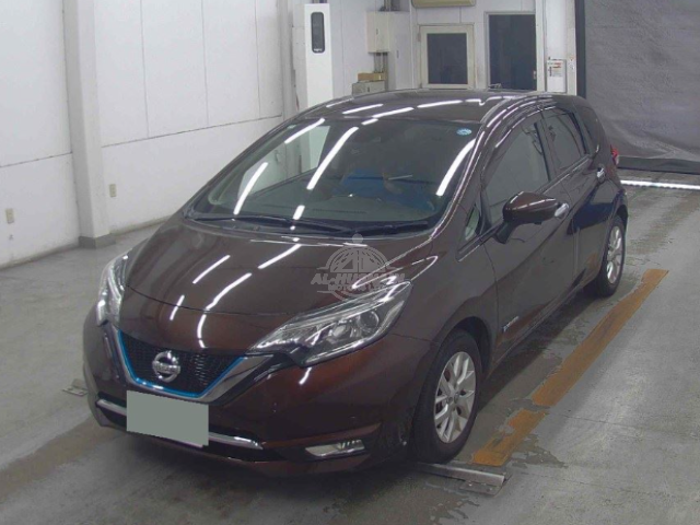 2019 Nissan Note in brown, photo 1 of 4, for sale in Kenya (Ref N19-56379)