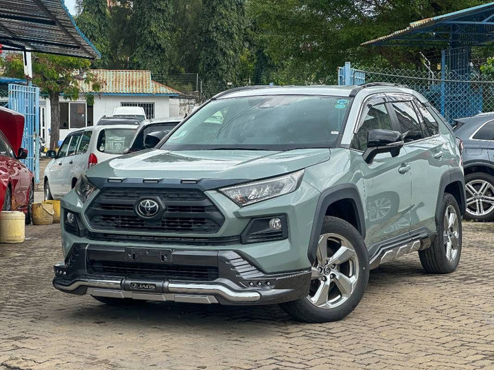 2019 Toyota RAV4 in green, photo 1 of 12, for sale in Kenya (Ref T19-04399)