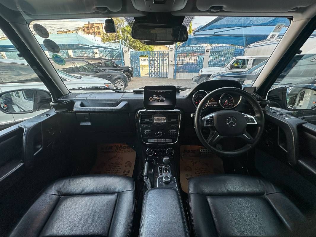 2018 Mercedes-Benz G350D in white, photo 8 of 12, for sale in Kenya (Ref M18-91629)