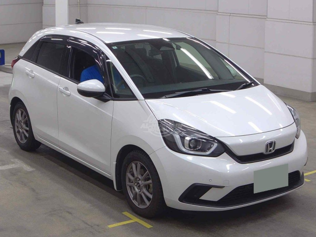 2020 Honda Fit in pearl, photo 1 of 4, for sale in Kenya (Ref H20-04659)