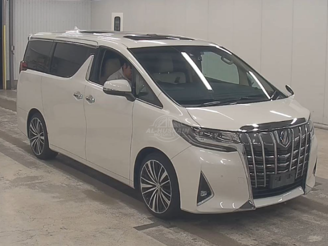 2019 Toyota Alphard in pearl, photo 1 of 3, for sale in Kenya (Ref T19-84298)