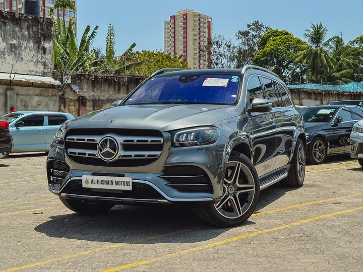 2020 Mercedes-Benz GLS400D in grey, photo 1 of 15, for sale in Kenya (Ref M20-27327)