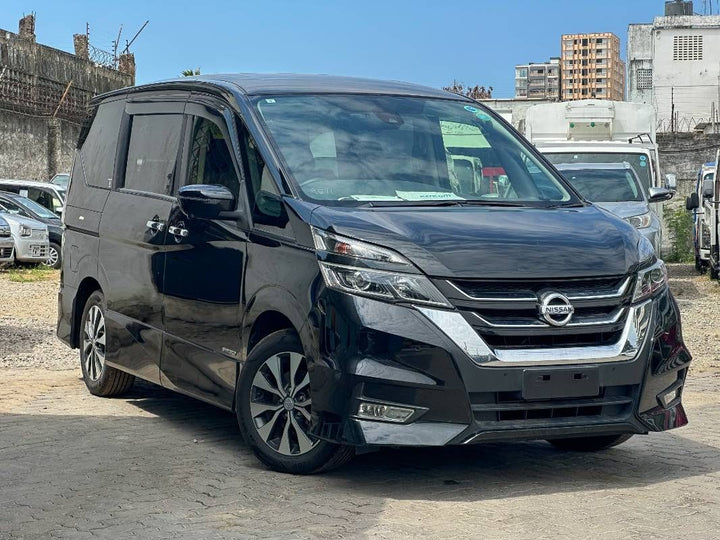 2019 Nissan Serena in black, photo 1 of 12, for sale in Kenya (Ref N19-39671)