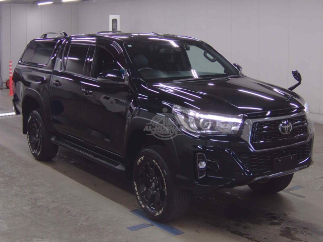 2019 Toyota Hilux in black, photo 1 of 3, for sale in Kenya (Ref T19-09405)