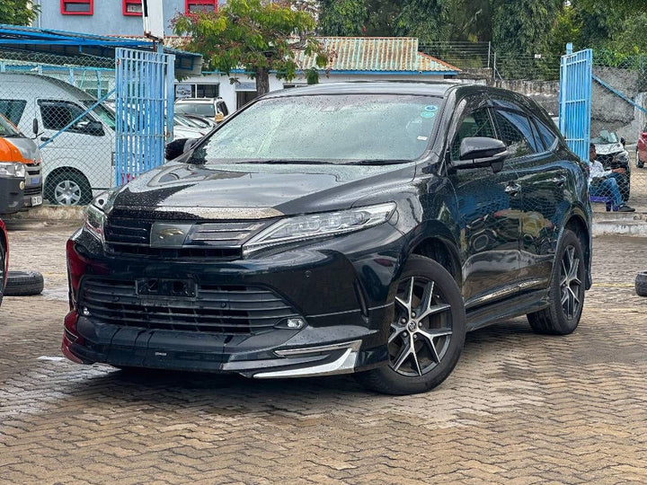 2020 Toyota Harrier in black, photo 1 of 12, for sale in Kenya (Ref T20-92839)