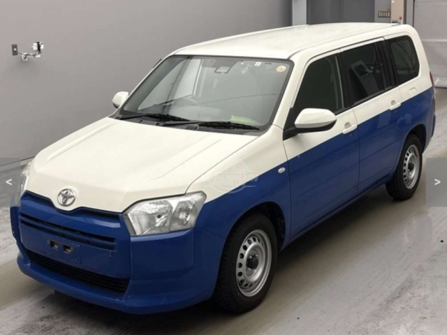 2021 Toyota Probox in white&blue, photo 1 of 2, for sale in Kenya (Ref T21-62599)