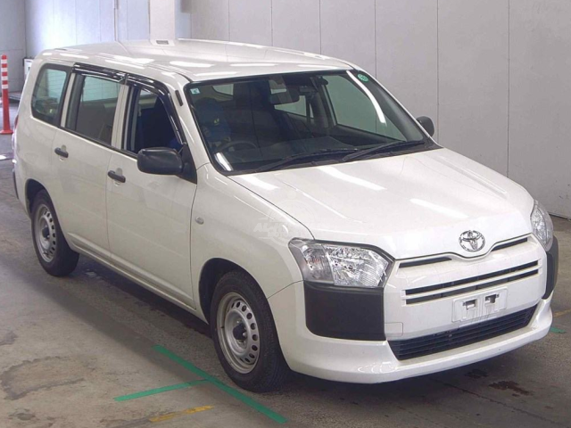 2019 Toyota Probox in white, photo 1 of 3, for sale in Kenya (Ref T19-28373)