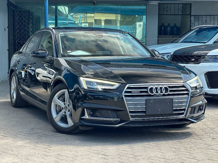 2019 Audi A4 in black, photo 1 of 10, for sale in Kenya (Ref A19-70098)
