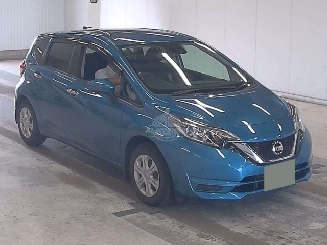 2019 Nissan Note in blue, photo 1 of 4, for sale in Kenya (Ref N19-26135)