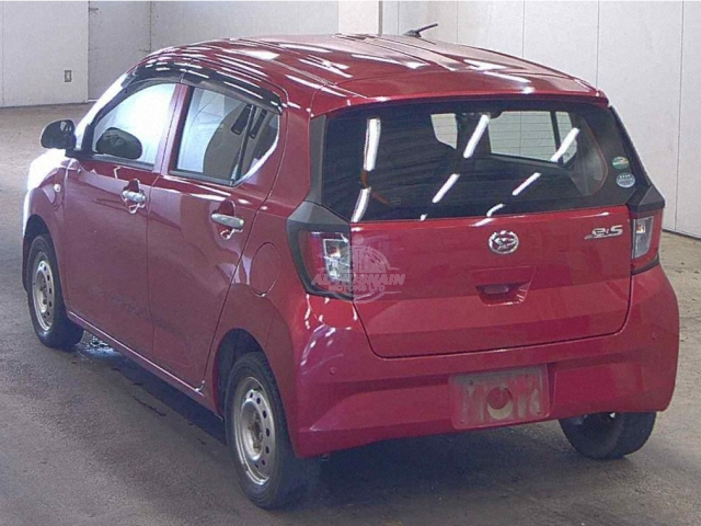 2019 Daihatsu Mira in red, photo 3 of 3, for sale in Kenya (Ref D19-67136)