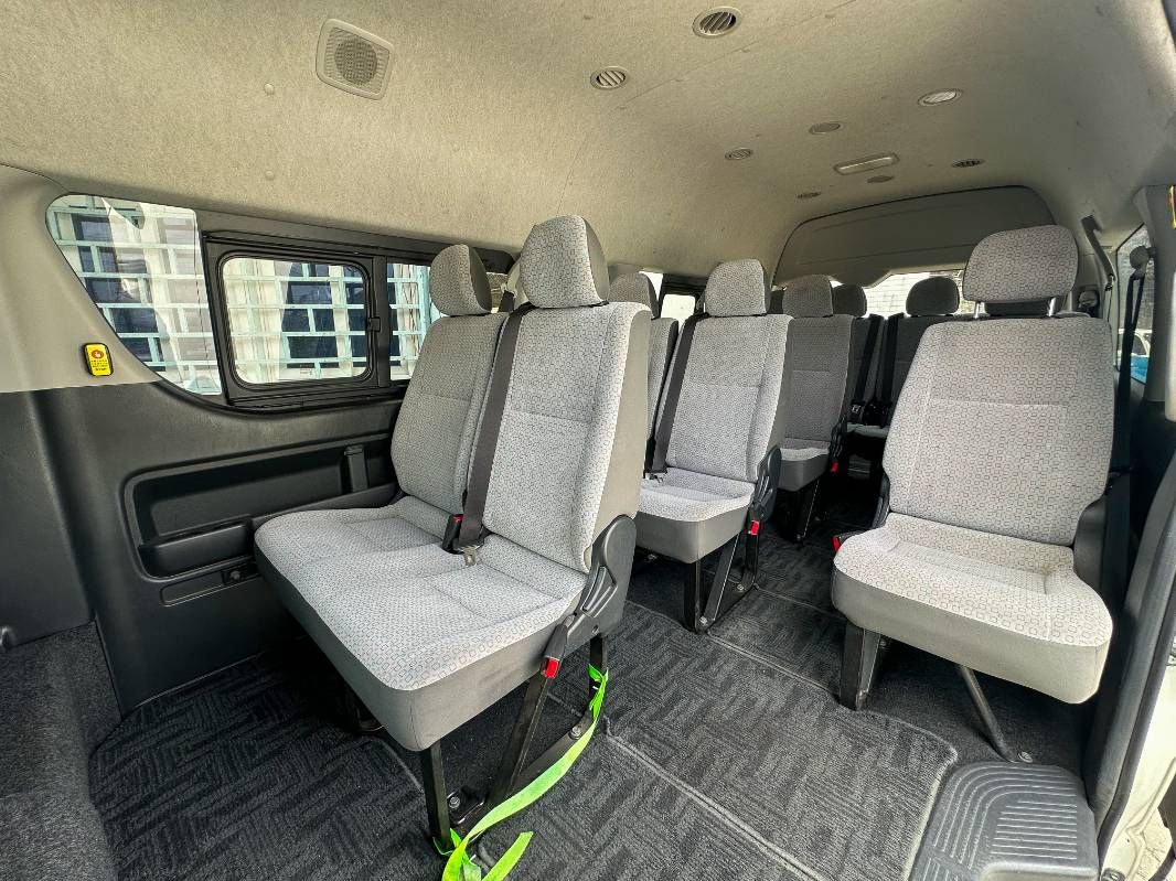 2019 Toyota Hiace in white, photo 8 of 10, for sale in Kenya (Ref T19-10052)