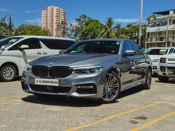 2018 BMW 530I in grey, photo 1 of 10, for sale in Kenya (Ref B18-08641)