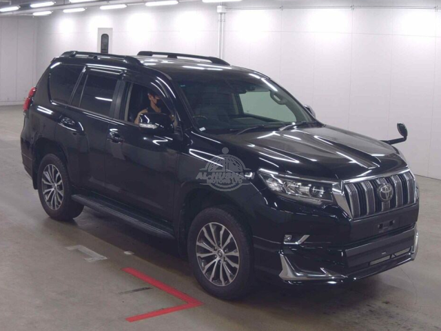 2019 Toyota Prado in black, photo 1 of 3, for sale in Kenya (Ref T19-06759)