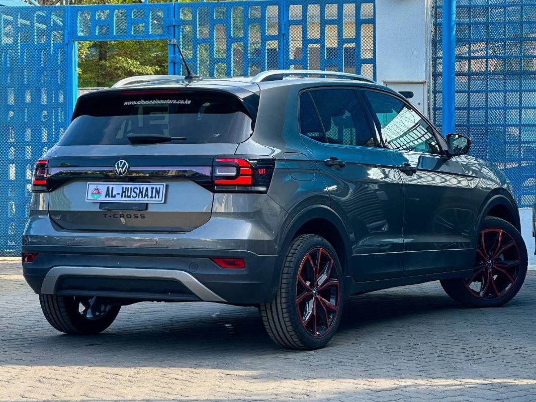 2021 Volkswagen T-Cross in grey, photo 3 of 9, for sale in Kenya (Ref V21-64929)