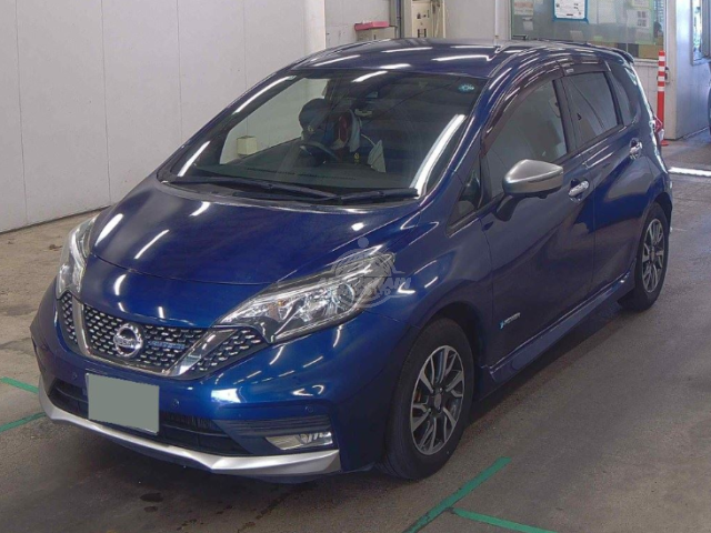 2019 Nissan Note in blue, photo 1 of 3, for sale in Kenya (Ref N19-61237)