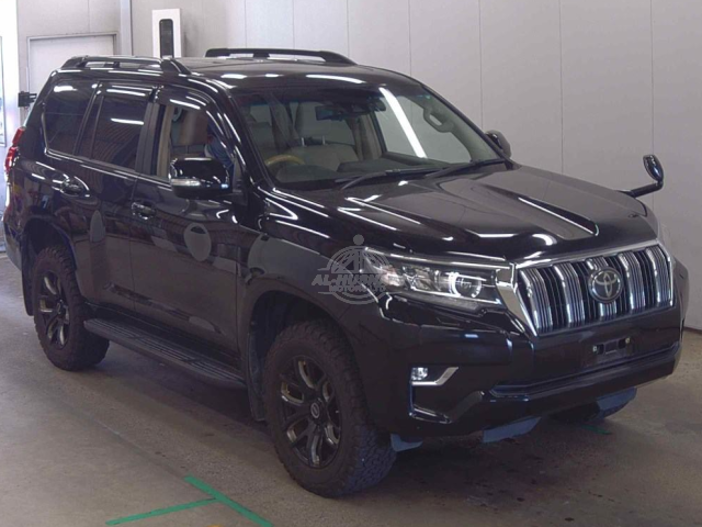 2019 Toyota Prado in black, photo 1 of 3, for sale in Kenya (Ref T19-02685)