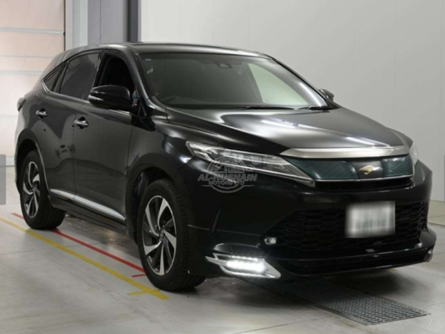 2019 Toyota Harrier in black, photo 1 of 4, for sale in Kenya (Ref T19-09451)